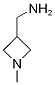 1-Methyl-3-(aminomethyl)azetidineStructure,1359656-98-6Structure 1-Methyl-3-(aminomethyl)azetidine Structure,1359656-98-6Structure