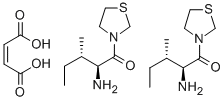 (3N-[(2s,3s)-2-氨基-3-甲基戊酰基]-1,3-噻唑烷)半富馬酸結(jié)構(gòu)式_136259-20-6結(jié)構(gòu)式