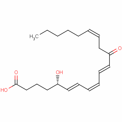 (5S,6z,8e,10e,14z)-5-hydroxy-12-oxoicosa-6,8,10,14-tetraenoic acidStructure,136696-10-1Structure (5S,6z,8e,10e,14z)-5-hydroxy-12-oxoicosa-6,8,10,14-tetraenoic acid Structure,136696-10-1Structure