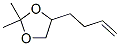 1,3-Dioxolane, 4-(3-butenyl)-2,2-dimethyl-(9ci)Structure,136863-31-5Structure 1,3-Dioxolane, 4-(3-butenyl)-2,2-dimethyl-(9ci) Structure,136863-31-5Structure