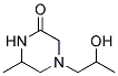 Piperazinone, 4-(2-hydroxypropyl)-6-methyl-(9ci)Structure,137066-48-9Structure Piperazinone, 4-(2-hydroxypropyl)-6-methyl-(9ci) Structure,137066-48-9Structure