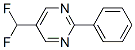 Pyrimidine, 5-(difluoromethyl)-2-phenyl- (9ci)Structure,137279-35-7Structure Pyrimidine, 5-(difluoromethyl)-2-phenyl- (9ci) Structure,137279-35-7Structure