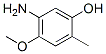 Phenol, 5-amino-4-methoxy-2-methyl-Structure,137290-78-9Structure Phenol, 5-amino-4-methoxy-2-methyl- Structure,137290-78-9Structure