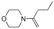Morpholine, 4-(1-methylenebutyl)-Structure,13750-56-6Structure Morpholine, 4-(1-methylenebutyl)- Structure,13750-56-6Structure