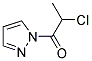 (9ci)-1-(2-氯-1-氧代丙基)-1H-吡唑結(jié)構(gòu)式_137715-44-7結(jié)構(gòu)式