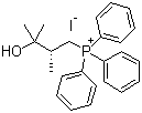 (R)-(3-羥基-2,3-二甲基丁基)三苯基碘化磷結(jié)構(gòu)式_138079-59-1結(jié)構(gòu)式