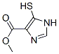 1H-imidazole-4-carboxylicacid,5-mercapto-,methylester(9ci) Structure,138428-69-0Structure