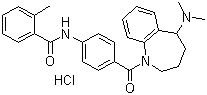 Mozavaptan hydrochlorideStructure,138470-70-9Structure Mozavaptan hydrochloride Structure,138470-70-9Structure