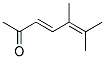 3,5-Heptadien-2-one, 5,6-dimethyl-, (e)-(9ci)Structure,138836-32-5Structure 3,5-Heptadien-2-one, 5,6-dimethyl-, (e)-(9ci) Structure,138836-32-5Structure