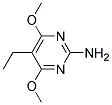 2-Pyrimidinamine, 5-ethyl-4,6-dimethoxy-(9ci) Structure,138915-47-6Structure