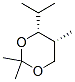 1,3-Dioxane,2,2,5-trimethyl-4-(1-methylethyl)-,cis-(9ci)Structure,139008-48-3Structure 1,3-Dioxane,2,2,5-trimethyl-4-(1-methylethyl)-,cis-(9ci) Structure,139008-48-3Structure