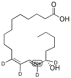 (9Z,11e,13s)-13-hydroxy(9,10,12,13-<sup>2</sup>h<sub>4</sub>)-9,11-octadecadienoic acidStructure,139408-39-2Structure (9Z,11e,13s)-13-hydroxy(9,10,12,13-<sup>2</sup>h<sub>4</sub>)-9,11-octadecadienoic acid Structure,139408-39-2Structure