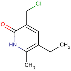 3-(Chloromethyl)-5-ethyl-6-methylpyridin-2(1h)-oneStructure,139549-63-6Structure 3-(Chloromethyl)-5-ethyl-6-methylpyridin-2(1h)-one Structure,139549-63-6Structure