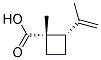 (1s-順式)-(9ci)-1-甲基-2-(1-甲基乙烯)-環(huán)丁烷羧酸結(jié)構(gòu)式_139561-18-5結(jié)構(gòu)式