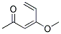 3,5-Hexadien-2-one, 4-methoxy-, (e)-(9ci)Structure,140171-39-7Structure 3,5-Hexadien-2-one, 4-methoxy-, (e)-(9ci) Structure,140171-39-7Structure
