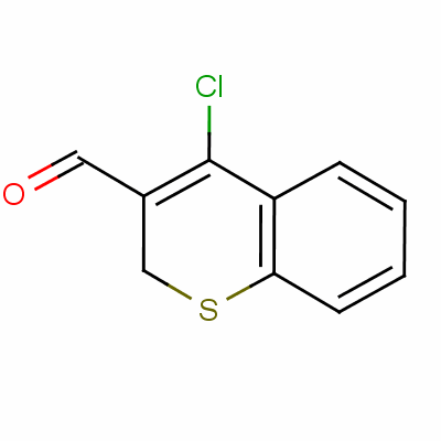 2H-1-benzothiopyran-3-carboxaldehyde,4-chloro-Structure,14063-83-3Structure 2H-1-benzothiopyran-3-carboxaldehyde,4-chloro- Structure,14063-83-3Structure