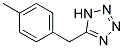 5-(對(duì)甲基芐基)-1H-四唑結(jié)構(gòu)式_14064-62-1結(jié)構(gòu)式