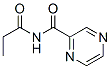 Pyrazinecarboxamide, n-(1-oxopropyl)-(9ci)Structure,140670-54-8Structure Pyrazinecarboxamide, n-(1-oxopropyl)-(9ci) Structure,140670-54-8Structure