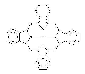 Phthalocyanine,platium complexStructure,14075-08-2Structure Phthalocyanine,platium complex Structure,14075-08-2Structure