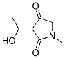 2,4-Pyrrolidinedione, 3-(1-hydroxyethylidene)-1-methyl-, (z)-(9ci)Structure,140837-96-3Structure 2,4-Pyrrolidinedione, 3-(1-hydroxyethylidene)-1-methyl-, (z)-(9ci) Structure,140837-96-3Structure