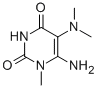 6-Amino-5-(dimethylamino)-1-methylpyrimidine-2,4(1h,3h)-dioneStructure,14094-38-3Structure 6-Amino-5-(dimethylamino)-1-methylpyrimidine-2,4(1h,3h)-dione Structure,14094-38-3Structure