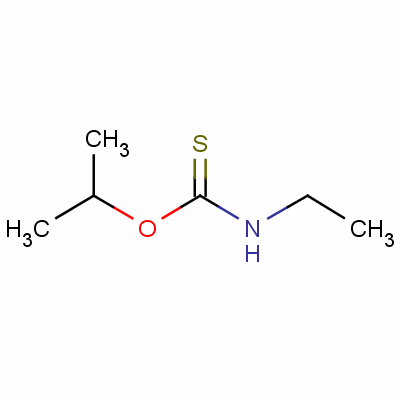 O-異丙基乙基硫代氨基甲酸酯結(jié)構(gòu)式_141-98-0結(jié)構(gòu)式