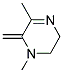 Pyrazine, 1,2,5,6-tetrahydro-1,3-dimethyl-2-methylene-(9ci)Structure,141089-27-2Structure Pyrazine, 1,2,5,6-tetrahydro-1,3-dimethyl-2-methylene-(9ci) Structure,141089-27-2Structure