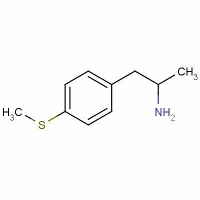 4-MethylthioamphetaminStructure,14116-06-4Structure 4-Methylthioamphetamin Structure,14116-06-4Structure