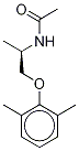 (R)-n-[2-(2,6-二甲基苯氧基)-1-甲基乙基]乙酰胺結(jié)構(gòu)式_141552-89-8結(jié)構(gòu)式