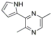 Pyrazine, 2,5-dimethyl-3-(1h-pyrrol-2-yl)-(9ci)Structure,141994-93-6Structure Pyrazine, 2,5-dimethyl-3-(1h-pyrrol-2-yl)-(9ci) Structure,141994-93-6Structure