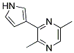 Pyrazine, 2,5-dimethyl-3-(1h-pyrrol-3-yl)-(9ci)Structure,141994-98-1Structure Pyrazine, 2,5-dimethyl-3-(1h-pyrrol-3-yl)-(9ci) Structure,141994-98-1Structure