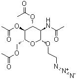 2-Azidoethyl 3,4,6-tri-o-acetyl-β-d-glcnacStructure,142072-11-5Structure 2-Azidoethyl 3,4,6-tri-o-acetyl-β-d-glcnac Structure,142072-11-5Structure