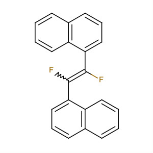 (E)-1,1’-(1,2-difluoro-1,2-ethenediyl)bisnaphthaleStructure,1423-70-7Structure (E)-1,1’-(1,2-difluoro-1,2-ethenediyl)bisnaphthale Structure,1423-70-7Structure