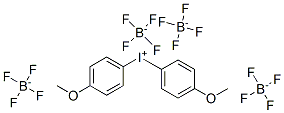 Di(p-anisyl)iodonium tetrafluoborateStructure,1426-58-0Structure Di(p-anisyl)iodonium tetrafluoborate Structure,1426-58-0Structure