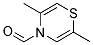 4H-1,4-thiazine-4-carboxaldehyde, 2,5-dimethyl-(9ci)Structure,142731-30-4Structure 4H-1,4-thiazine-4-carboxaldehyde, 2,5-dimethyl-(9ci) Structure,142731-30-4Structure