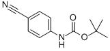 Tert-butyl 4-cyanophenylcarbamateStructure,143090-18-0Structure Tert-butyl 4-cyanophenylcarbamate Structure,143090-18-0Structure