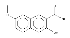 3-Hydroxy-7-methoxy-2-naphthoic acidStructure,143355-56-0Structure 3-Hydroxy-7-methoxy-2-naphthoic acid Structure,143355-56-0Structure