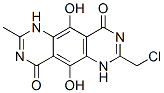 (9CI)-2-(氯甲基)-1,6-二氫-5,10-二羥基-7-甲基嘧啶并[4,5-g]喹唑啉-4,9-二酮結(jié)構(gòu)式_143430-48-2結(jié)構(gòu)式