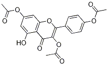 Kaempferol 3,4’,7-triacetateStructure,143724-69-0Structure Kaempferol 3,4’,7-triacetate Structure,143724-69-0Structure