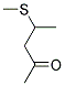 2-Pentanone, 4-(methylthio)-(9ci)Structure,143764-28-7Structure 2-Pentanone, 4-(methylthio)-(9ci) Structure,143764-28-7Structure