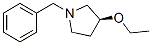 Pyrrolidine, 3-ethoxy-1-(phenylmethyl)-, (s)- (9ci)Structure,143943-74-2Structure Pyrrolidine, 3-ethoxy-1-(phenylmethyl)-, (s)- (9ci) Structure,143943-74-2Structure