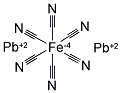 Lead ferrocyanideStructure,14402-61-0Structure Lead ferrocyanide Structure,14402-61-0Structure