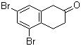 5,7-Dibromo-2-tetraloneStructure,144066-44-4Structure 5,7-Dibromo-2-tetralone Structure,144066-44-4Structure