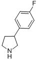 3-(4-氟苯基)-吡咯烷結(jié)構(gòu)式_144620-11-1結(jié)構(gòu)式