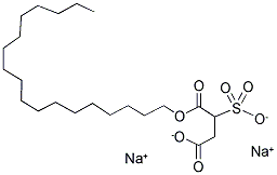 Disodium n-octadecyl sulfosuccinamateStructure,14481-60-8Structure Disodium n-octadecyl sulfosuccinamate Structure,14481-60-8Structure