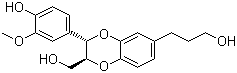 (2S,3S)-2,3-二氫-3-(4-羥基-3-甲氧基苯基)-2-(羥基甲基)-1,4-苯并二惡烷-6-丙醇結(jié)構(gòu)式_144881-21-0結(jié)構(gòu)式