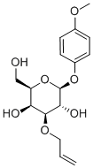 4-Methoxyphenyl 3-O-Allyl-β-D-galactopyranosideStructure,144985-19-3Structure 4-Methoxyphenyl 3-O-Allyl-β-D-galactopyranoside Structure,144985-19-3Structure