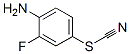 2-氟-4-硫代氰?；桨方Y(jié)構(gòu)式_14512-85-7結(jié)構(gòu)式