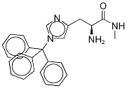 α-amino-n-methyl-1-(triphenylmethyl)-1h-imidazole-4-propanamideStructure,145695-69-8Structure α-amino-n-methyl-1-(triphenylmethyl)-1h-imidazole-4-propanamide Structure,145695-69-8Structure