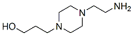 1-Piperazinepropanol,4-(2-aminoethyl)-(9ci)Structure,145708-28-7Structure 1-Piperazinepropanol,4-(2-aminoethyl)-(9ci) Structure,145708-28-7Structure